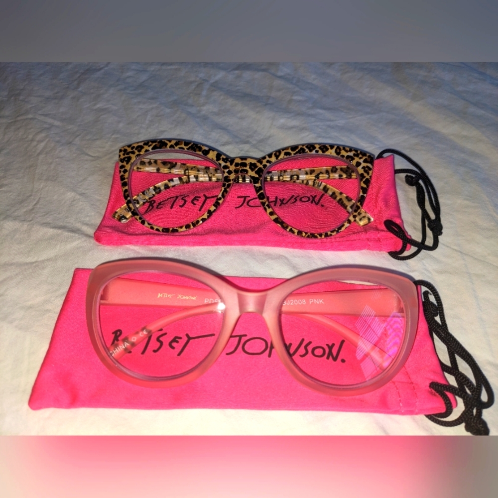 Betsey Johnson Reading Glasses (2 Pairs of 3.0)